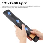 Pocket Guitar Chord Trainer  6 Strings Silent Practice Tool For Mini  Black