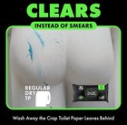 Dude Wipes - Flushable Wipes - 6 Pack  288 Wipes - Herbal Relief Extra-large Wet