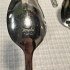 Amefa 18 10 Stainless Steel Teaspoons Lot Of 26 Modern Flatware Mirror Finish
