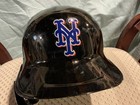 Game Used Worn New York Mets Batting Helmet Dj Stewart 2023 Mlb Hologram