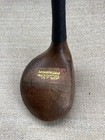 Antique Hickory Wood Shaft Uk Made Port Marnock Large Head Brassie 11  C7