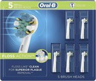 Oral-b Floss Action Replacement Brush Heads With Bacterial Protection - 10 Count