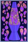 Groovy Lamp Ladies By Audrey Herbertson Blacklight Poster - Flocked - 23  X 35 