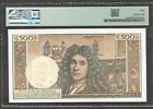 France 500 Nouveaux Francs Moliere P-145a 3 Dec 1964 Pmg 50 Aunc No Remark