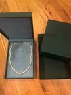 Jared 14k Gold Cultured Pearl Strand Necklace   Earring - Unworn W  Original Box