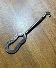 Vintage G r  Kinney Co 3 75    Shoe Button Hook Advertising Tool Metal