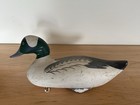 1901-1993 - R Madison Mitchell - Bufflehead Drake Wooden Working Decoy 1960   s