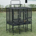 65  Flight Birdcage Large Aviary For Parakeet Macaw Parrot Budgies Lovebirds
