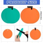 Arrowbash 2 Pcs Silicone Hockey Shooting Targets 6 Inch  Orange  Green
