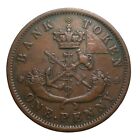 Canada 1857 1 Cent Bank Of Upper Canada Token
