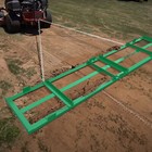 8ft Drag Harrow Grader Lawn Leveling For Atv Utv   Tractor W adjustable Chain