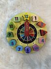 Melissa And Doug Slice And Bake Wooden Cookie Play Set Pretend Play Clock Shape