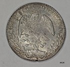1874 Ca Mm Mexico Silver 8 Reales Coin Km 377 2 Chihuahua