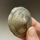 C25  Ancient Bronze Pendant  decoration Of Armor  Western Zhou Dynasty                      