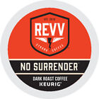 Revv No Surrender Coffee  Keurig K-cup Pod  Dark Roast  96 Count