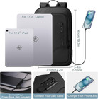 Backpack For Men Business Slim Laptop Bag   Anti Theft Travel Backpacks 17 3 Inc
