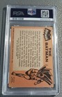 1966 Topps Batman Black Bat Card  1 The Batman Rookie Psa 3 Vg
