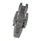 Eaglemoss Battlestar Galactica Ship Replica   Galactica  blood And Chrome 