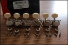 Fender  f  70 s Style Tuners - Nickel W  Beige Cream Buttons 001-3189-049  6 