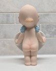 Vintage 1993 Enesco Kewpie With Love Bisque Figurine Holding  i Love You   Heart