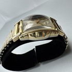 Rare Beautiful Vintage 1950   s Bulova  senator H  Wrist Watch Two-tone Works