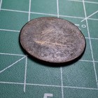 Vintage 2-sided Blank Copper Token Coin
