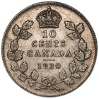 Canada - 10 Cents - 1930 - Km 23a - Silver  800 - 0 060 Asw