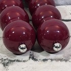 Deep Cherry Red Bobbin Salt And Pepper Mill Grinder 24cm Set Of 2 Addison Ross