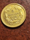1854 Princess  3 Gold Coin  Philadelphia     Inv11    E95ej