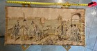 Appraised  1800s Antique Venetian Tapestry Rare Scene - Excellent Condition