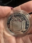 1992 D U s  Olympic Baseball Silver Dollar Bu Coin  900 Proof