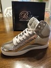 Womens Brand New Pastry Silver Hightop Hip Hop Tennis Shoes Size 6 5