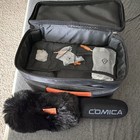 Comica Vm40 Compact Cardioid Shotgun Mic Kit W  Case Windscreens Shock Mount