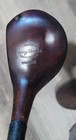 Antique Vintage Harry Vardon International Hickory Wood Shaft Golf Club Brassie