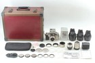  3 Lens  top Mint W case  Contax G2 Film Camera 45mm 28mm 90mm Tla200 From Japan