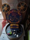 Vintage Walt Disney The Wonderful World Of Disney Trivia Game Gold Tin 1997