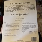 P Buckley Moss Country Church Cross Stitch Leaflet  Canvas   Floss Preowned