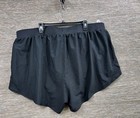 Under Armour Women   s Black Athletic Lined Running Shorts Loose Fit Plus Size 3x
