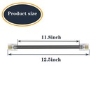 3pack Telephone Extension Cord 6 Inch Cable Line With Standard Rj11 6p4c Plug   