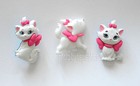 Marie   Disney Aristocats   Jesse James Dress It Up Buttons   Cat Shape Buttons