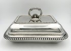 Oblong Entree Dish Old Sheffield Plate George Iii C1810 30cm Long