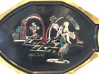 Vintage Judaica Hebrew Israel Serving Platter Judaism Jerusalem Jewish Brass