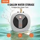 4 Gallon Electric Mini-tank Water Heater Shower Compact Storage Upgrade