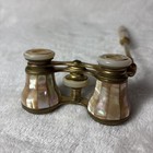 Antique Chevalier Paris Opera Glasses Mother Of Pearl Telescoping Lorgnette