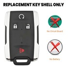 Smart Key Fob Case Shell Fit For Chevy Chevrolet Silverado Colorado gmc Sierr   