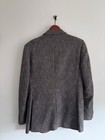 Yves Saint Laurent Mens Suit Jacket Tweed Blazer 38r Sport Coat