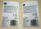 2-pack Ge Lighting 10692 25-watt Clear T7 Microwave Oven Appliance Bulbs New 