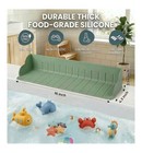 16 Inch Bathtub Splash Guard  Silicone Bath Tub Tray With  Strong Suction Cups