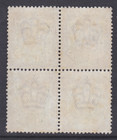 Sg 287 Spec M10 8  1  d Pale Slate Purple   Green f  Blck Of 4 Somerset House U m