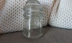 Vintage Hemingray Clear Glass Insulator  9  Made In The Usa 
